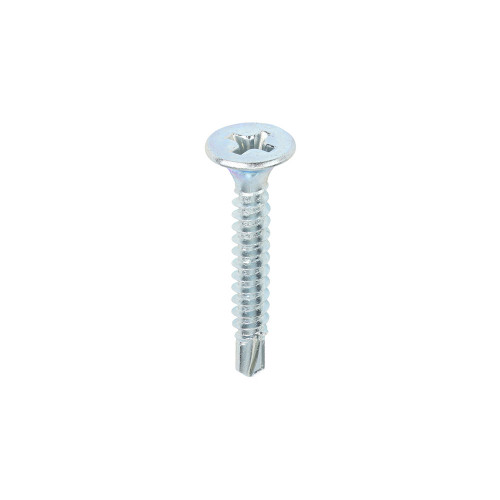 Self Drill Drywall Screw PH2, Phillips, Fine Thread, 3.5 x 25mm - Zinc (Box of 1000)