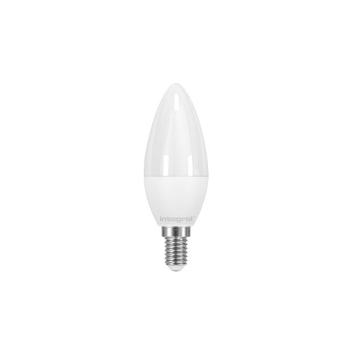 CANDLE BULB E14 500LM 5.5W 5000K NON-DIMM 280 BEAM FROSTED