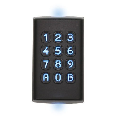 CDVI High security encrypted MIFARE DESFire EV2 reader with keypad, black