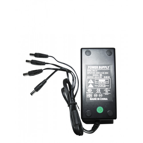 SPRO DC12V 5A 4 Way Inline Power Supply