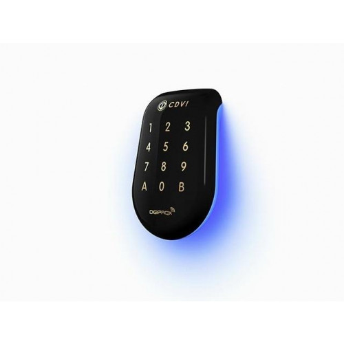 CDVI Combined proximity reader & keypad, black