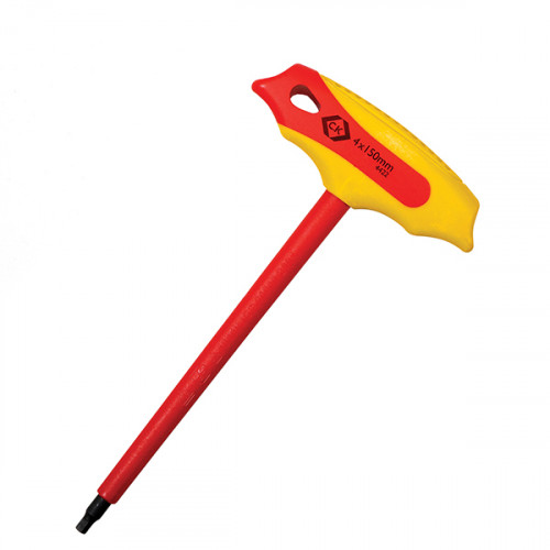 CK Insulated T Handle Hex Key 4.0mm