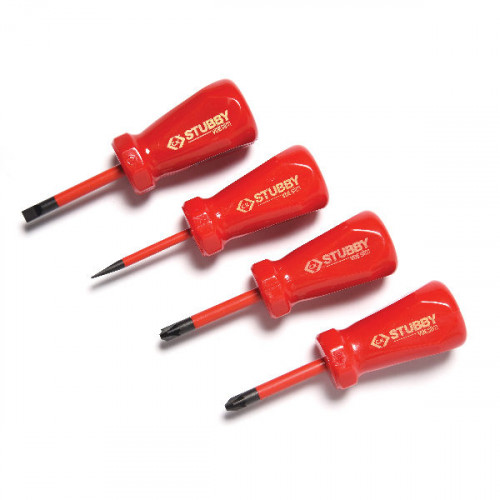 CK Stubby VDE Slim Screwdriver Set of 4