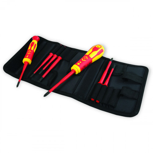 CK 1000V VDE Interchangeable Slim Bladed Screwdriver Set